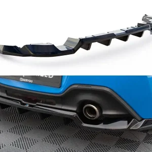 Toyota GR86 Mk1, středový spoiler pod zadní nárazník s žebrováním v.1, Maxton design Cenový Hit
