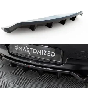 Zlevněný BMW Z4 E89 Facelift M-Pack, středový spoiler pod zadní nárazník s žebrováním, Maxton design