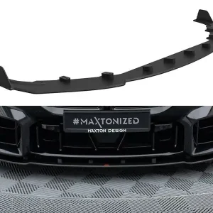 BMW M2 G87, "Street Pro" spoiler pod přední nárazník ver.2, Maxton Design Značkový