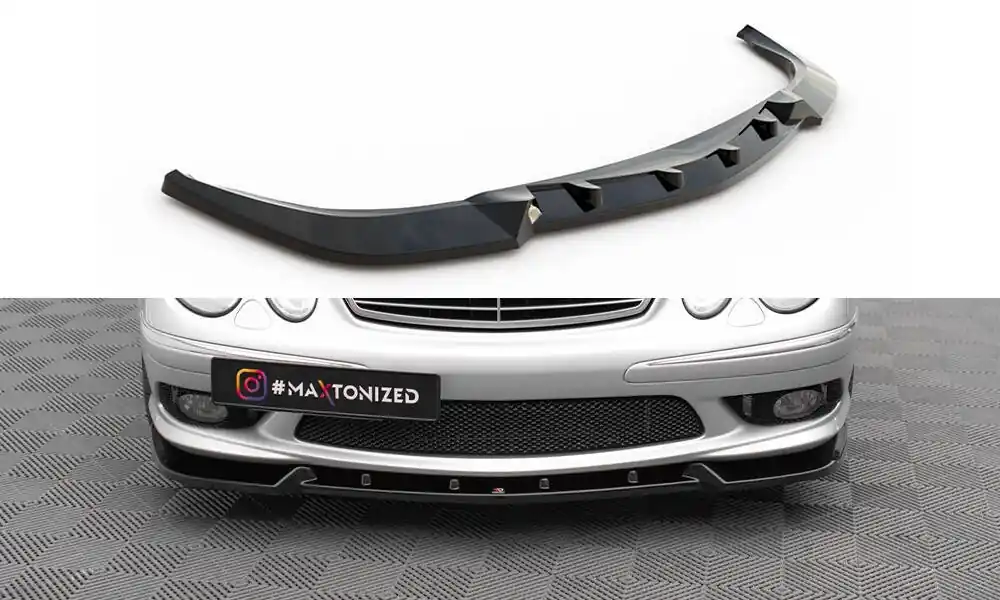 Mercedes třída E W211 - 55 AMG, spoiler pod přední nárazník, Maxton design Objednat Nyní