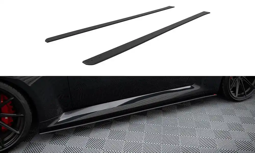 BMW M2 G87, "Street Pro" difuzory pod boční prahy ver.1, Maxton Design Super Cena