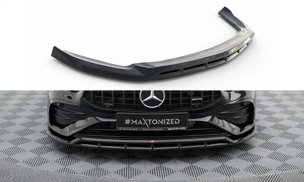 Akční Cena Mercedes třída A W177 Facelift A35 AMG Hatchback/Sedan, spoiler pod přední nárazník , Maxton design