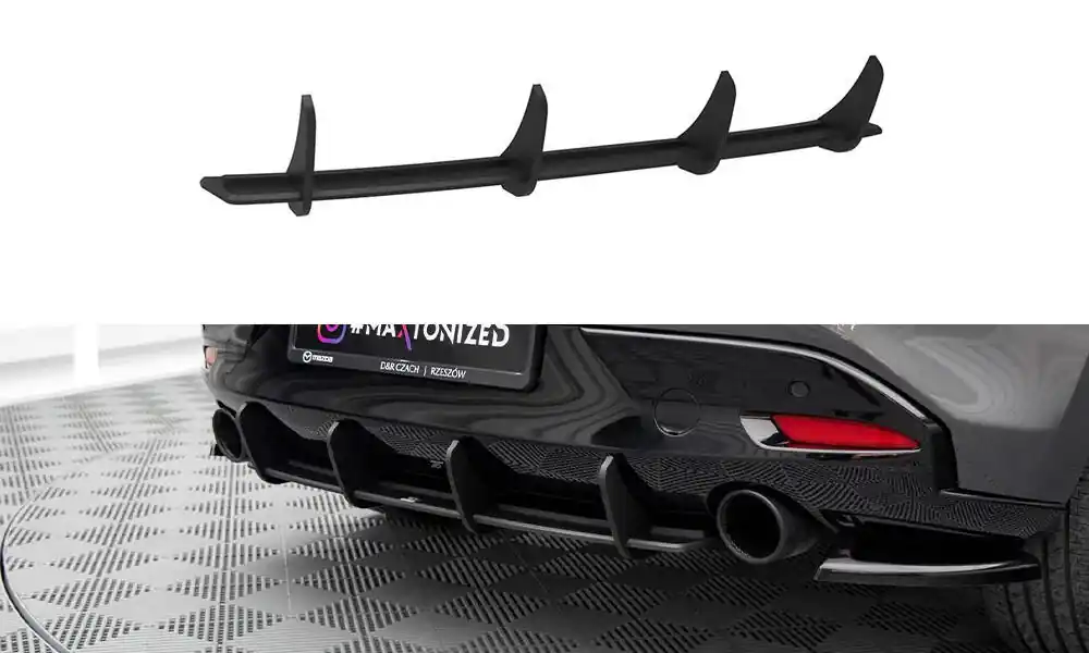 Poslední Šance Mazda 3 Mk4, "Street Pro" difuzor zadního nárazníku, Maxton design