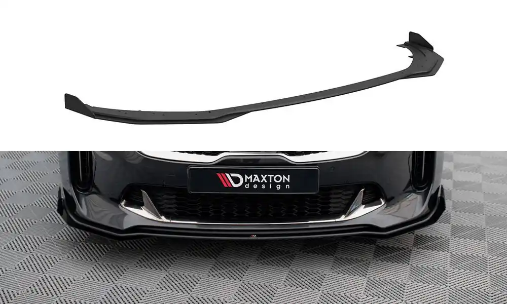 Horká Nabídka Kia Stinger GT-Line, "Street Pro" spoiler pod přední nárazník s křidélky, Maxton Design