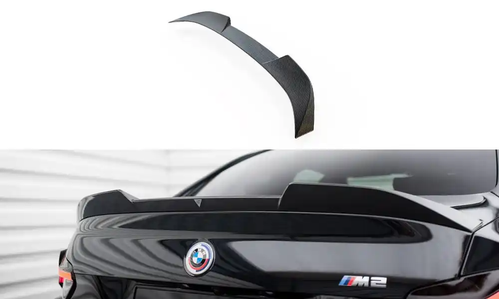 BMW M2 G87, karbonové prodloužení víka kufru, Maxton Design Levný
