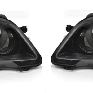 VW POLO 9N3 05-09 - Přední světla černá Horká Nabídka