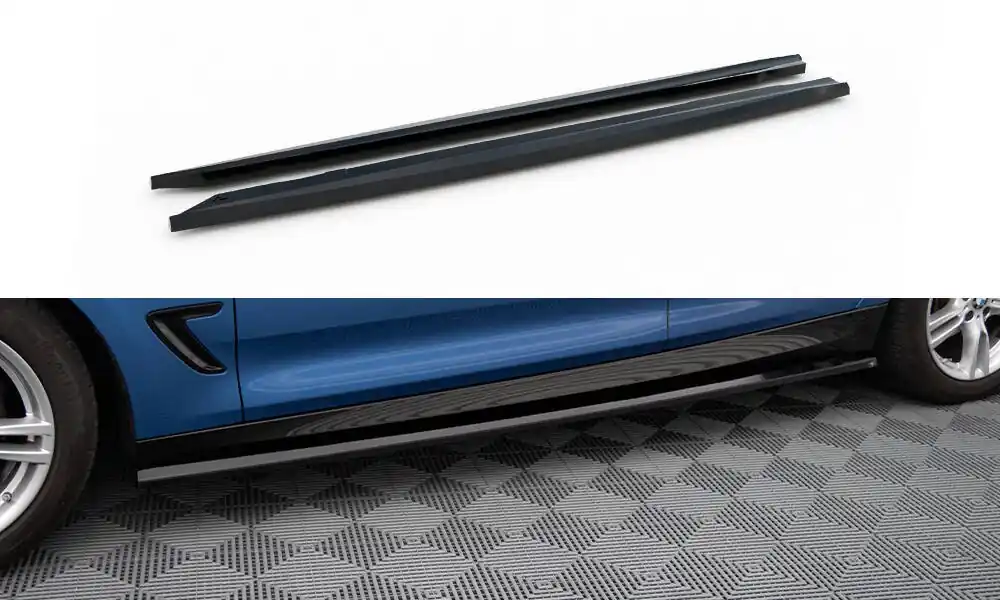 Vrácení Zdarma BMW řada 3 GT F34 M-Pack, difuzory pod boční prahy, Maxton Design