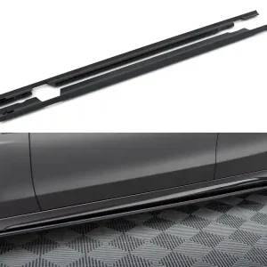Finální Výprodej Mercedes třída C W205 Facelift/63 AMG/Sedan/Estate, difuzory pod boční prahy, Maxton design