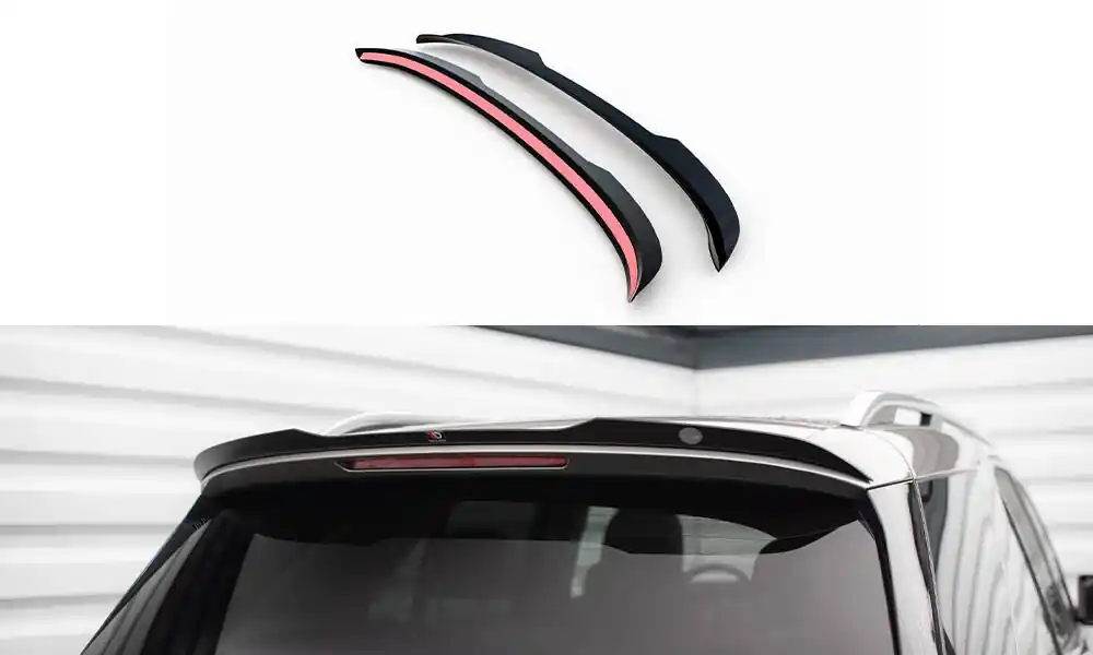 Sezónní Sleva Mercedes GLE W167 AMG-Line, prodloužení spoileru, Maxton design