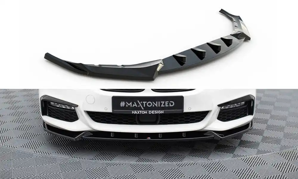 Sezónní Sleva BMW řada 5 G30/G31 M-Packet, spoiler pod přední nárazník ver.4, Maxton Design