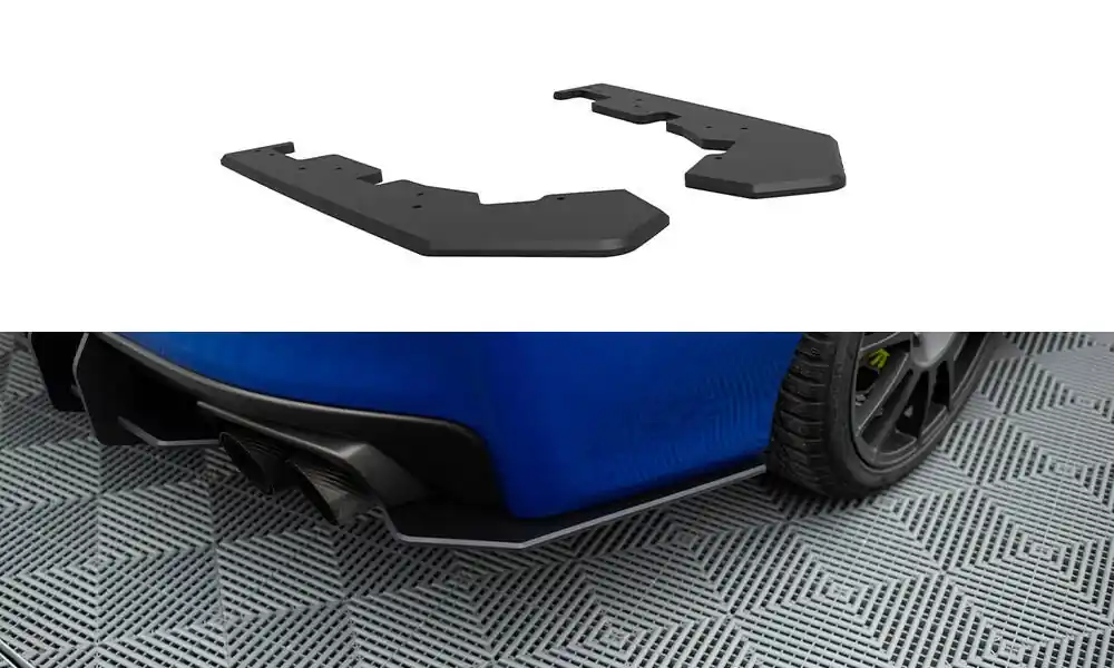 Značkový Subaru Wrx STI Mk1 / STI Facelift, "Street Pro" boční difuzory pod zadní nárazník, Maxton design