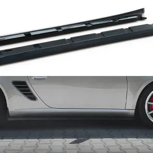 Originální Porsche Boxster 987, difuzory pod boční prahy, Maxton design
