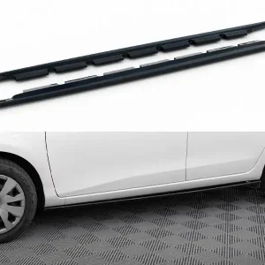 Nejprodávanější Toyota Yaris Mk3 Facelift, difuzory pod boční prahy, Maxton Design