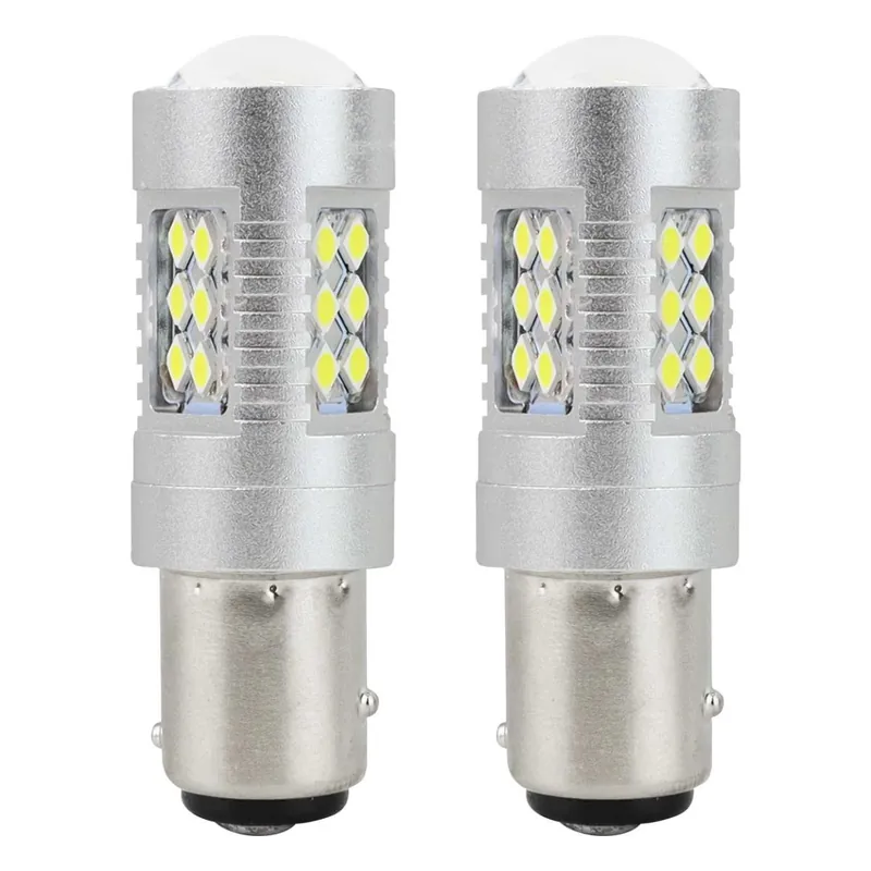 LED žárovky BAY15D 3030 24SMD 1157 P21/5W 12V/24V CANBUS Značkový
