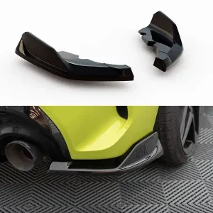 Vysoce Kvalitní BMW řada 1 F40 M-Pack/ M135i, boční difuzory pod zadní nárazník ver. 9, Maxton design