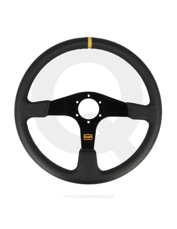 Ihned K Objednání QSP - sportovní volant kožený plochý 380mm