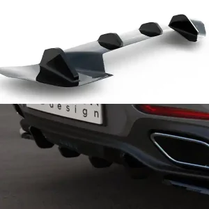 Ověřený Mercedes AMG GT / GT S C190 FACELIFT, vložka zadního nárazníku, Maxton Design