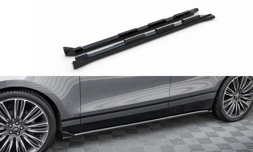 Cenově Výhodný Land Rover Range Rover Velar R-Dynamic Mk1, difuzory pod boční prahy, Maxton Design