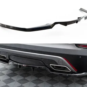 Rychlé Dodání Land Rover Range Rover Velar R-Dynamic Mk1, středový spoiler pod zadní nárazník s žebrováním, Maxton Design
