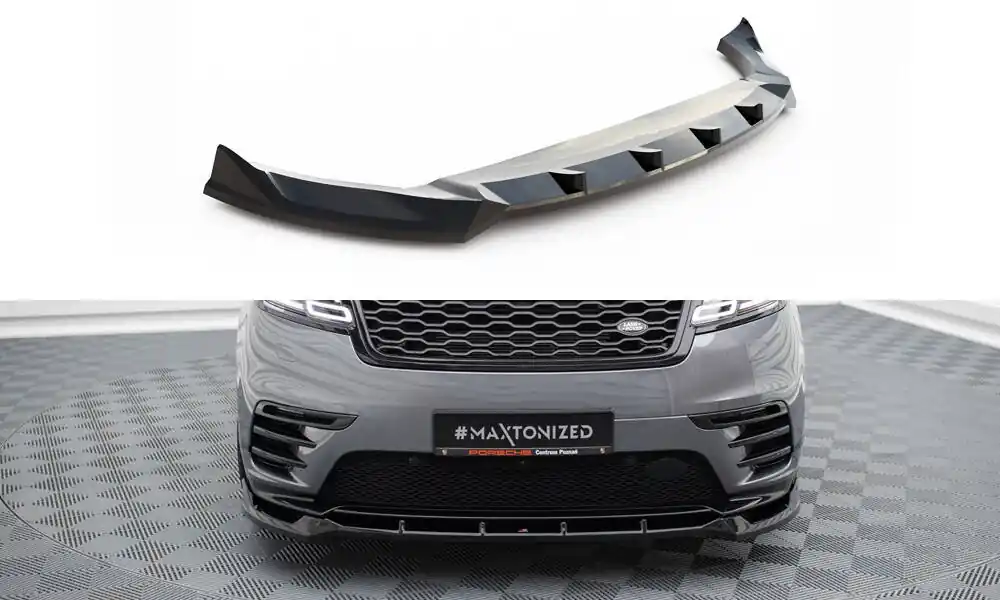 Land Rover Range Rover Velar R-Dynamic Mk1, spoiler pod přední nárazník, Maxton Design Autentický