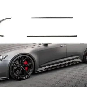 Audi RS6 C8, karbonová sada splitterů, Maxton Design Omezená Nabídka