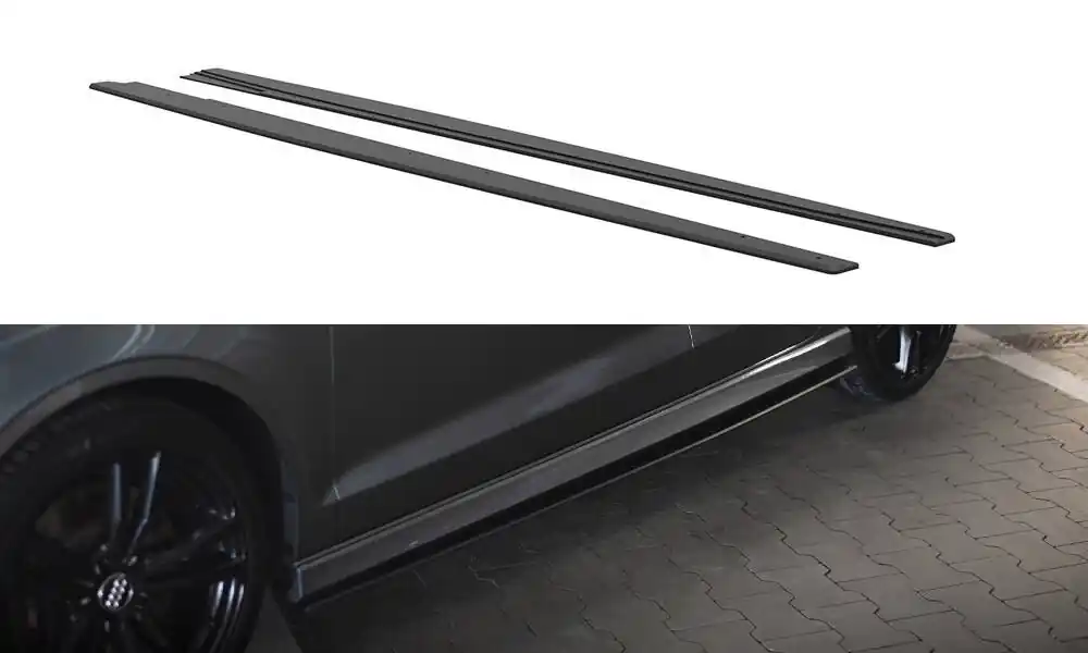 Audi A3 8V S-Line Sedan, "Street Pro" difuzory pod boční prahy, Maxton design Nízká Cena