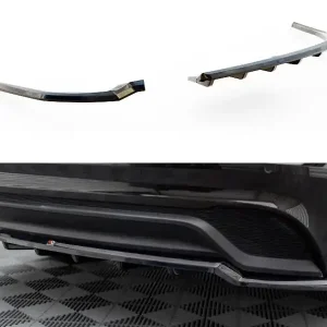 Jaguar XE Mk1 Facelift, středový spoiler pod zadní nárazník s žebrováním, Maxton design Ihned K Objednání