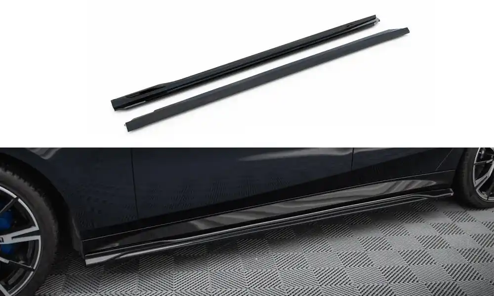 Cenový Hit BMW řada 5 G60 M-Pack, difuzory pod boční prahy ver.2, Maxton design