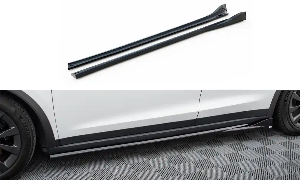 Tesla Model X Mk1 Facelift, difuzory pod boční prahy , Maxton Design Nejlepší Cena