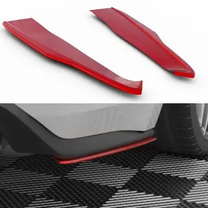 Super Cena Ford Mustang Mk 6 Facelift, boční difuzory pod zadní nárazník ver.2, Maxton Design