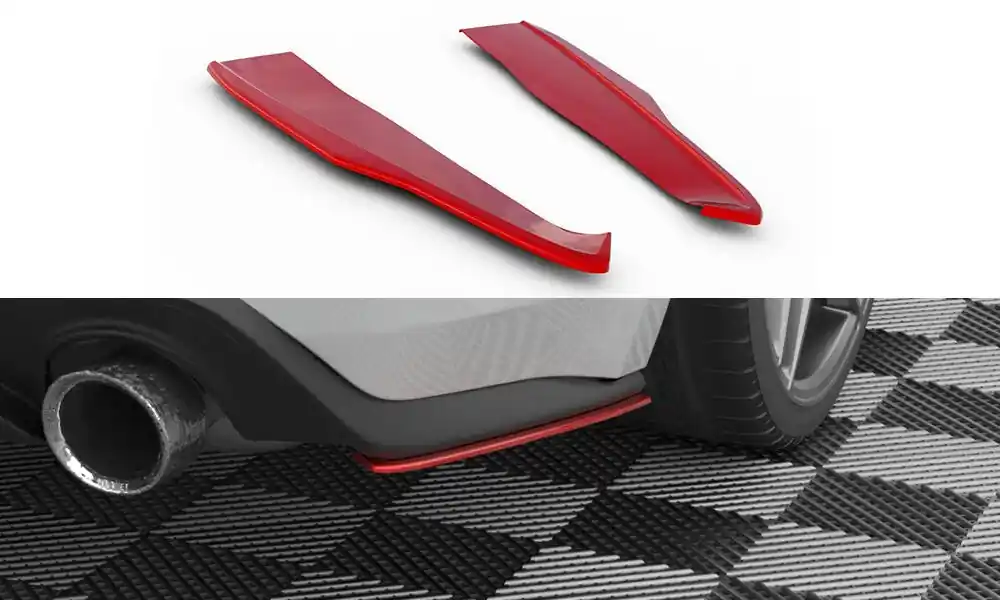 Super Cena Ford Mustang Mk 6 Facelift, boční difuzory pod zadní nárazník ver.2, Maxton Design