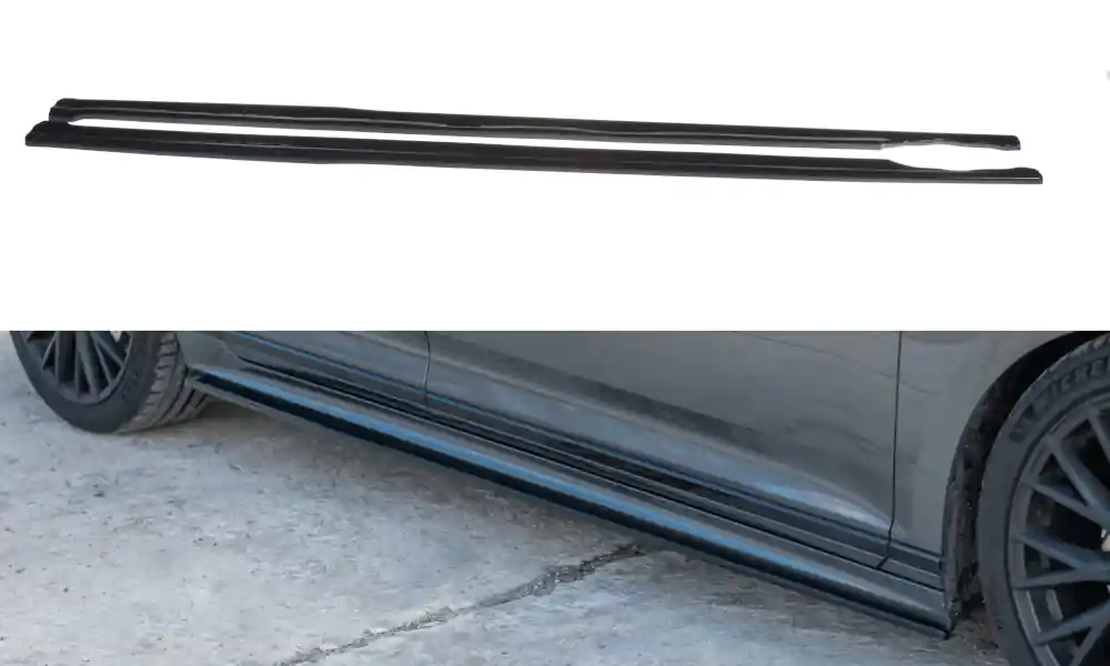 Nejprodávanější Volkswagen Passat Mk8 (B8) R-Line, difuzory pod boční prahy, Maxton design