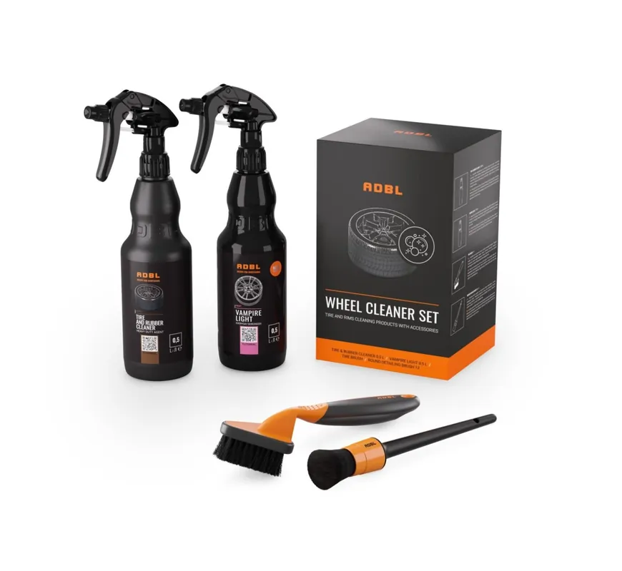 Nízká Cena ADBL - Set autokosmetiky na čištění alu kol Wheel Cleaner Set