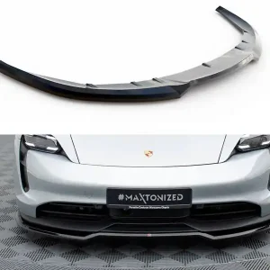 Horká Nabídka Porsche Taycan Mk1, spoiler pod přední nárazník, Maxton Design