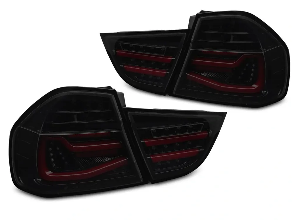 Zadní světla BMW E90 09-11 kouřové LED BAR SEQ I Nejprodávanější