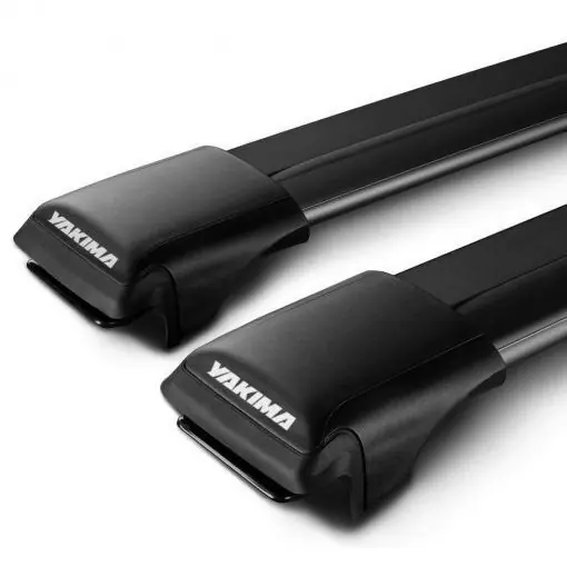 Střešní nosiče Seat Alhambra II (2010 - 2022) mezi podélníky - Yakima RailBar Black S46 Must-Have