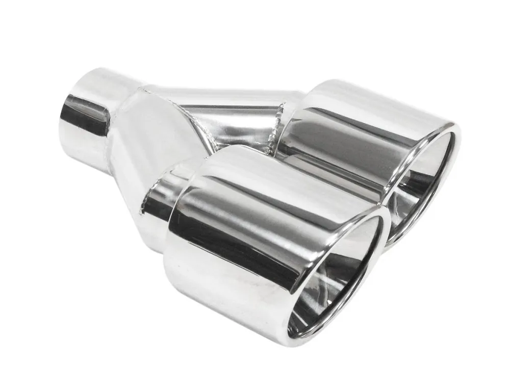 Objednat Nyní Koncovka výfuku 2x89mm, vstup 60mm, leštěná vypálená - pravá