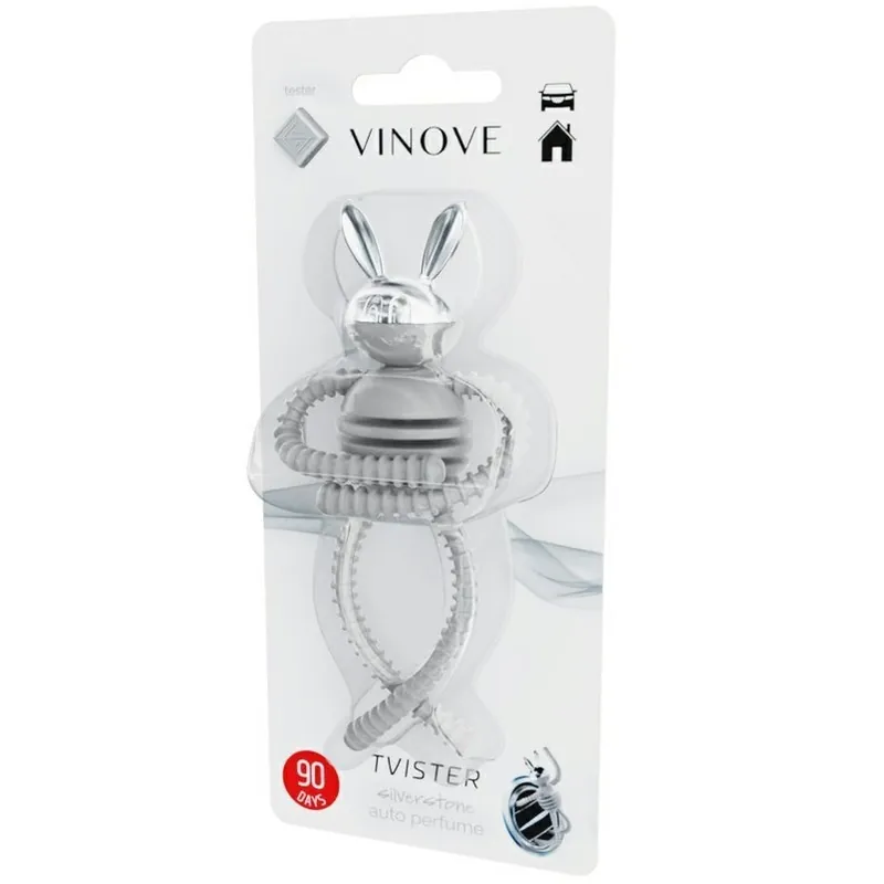 Unikátní vůně do auta - TVISTER Silverstone šedý - Vinove Top Prodej
