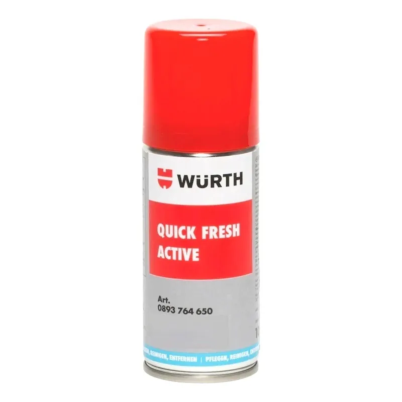 Antibakteriální dezinfekce klimatizace auta WURTH QUICK FRESH ACTIVE, 100 ml Originální