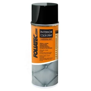 Nejlepší Cena FOLIATEC barva na interiér - Interior Color Spray 400ml, barva šedostříbrná matná