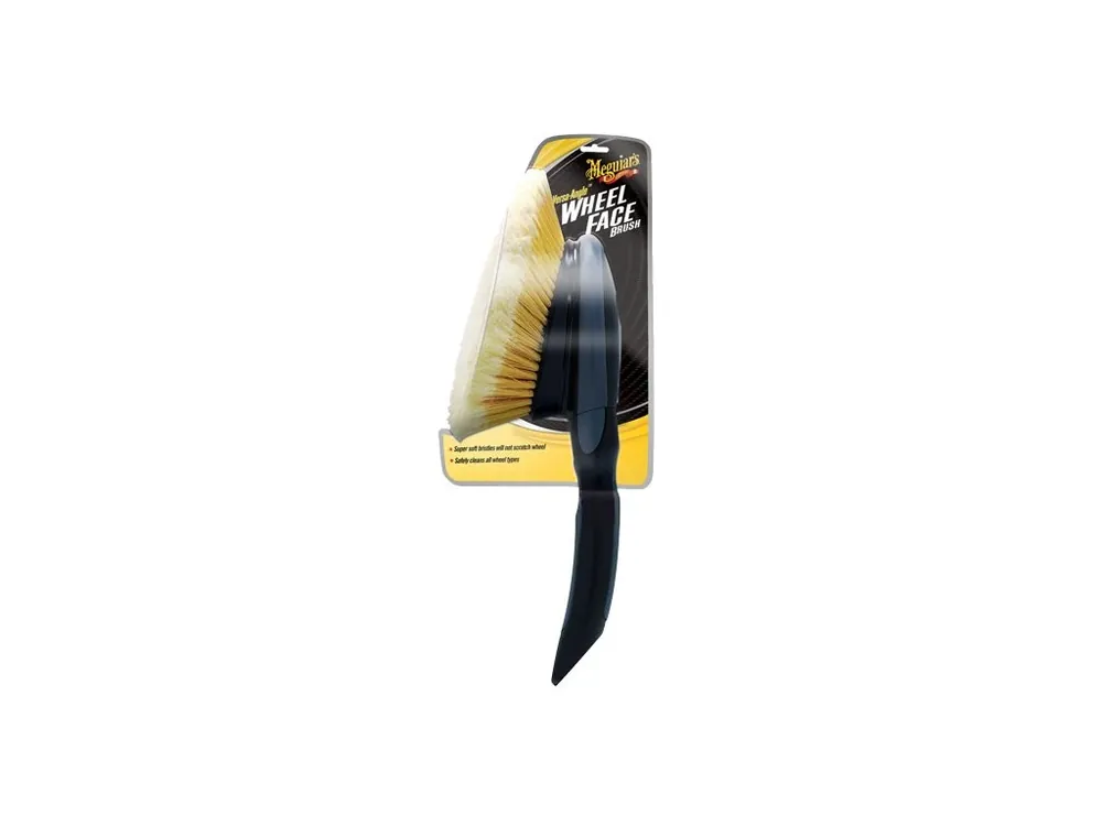 Rychlé Dodání Meguiar‘s Versa-Angle Wheel Face Brush - kartáč na kola s krátkým držadlem