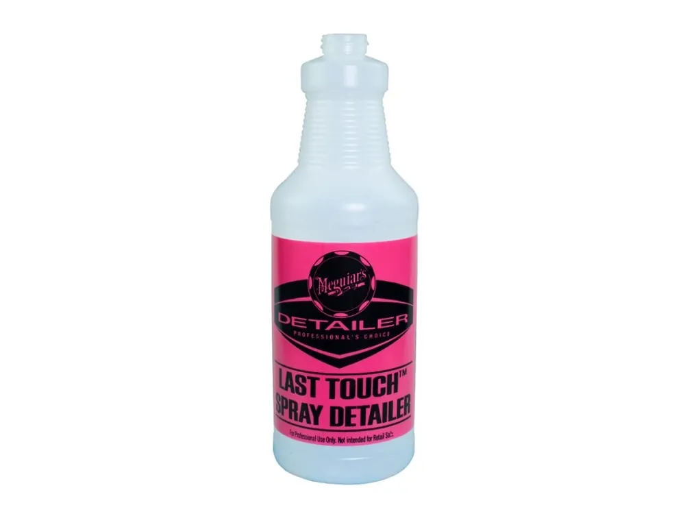 Značkový Meguiar‘s Last Touch Spray Detailer Bottle - ředicí láhev pro Last Touch Spray Detailer, bez rozprašovače, 946 ml