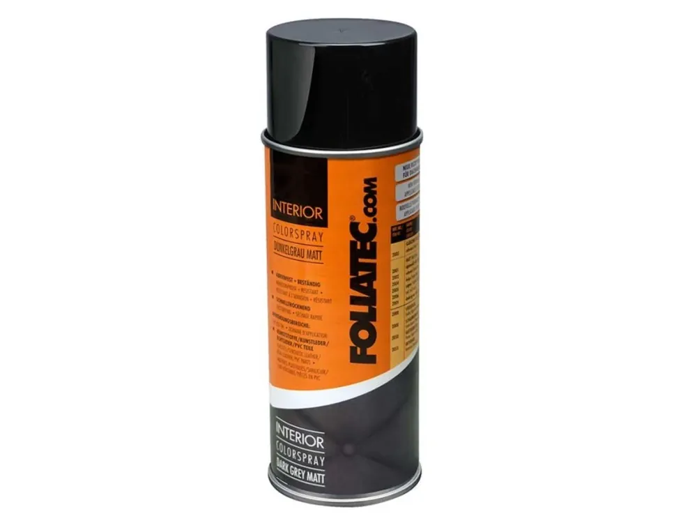 FOLIATEC barva na interiér - Interior Color Spray 400ml, barva tmavě šedá matná Aktuální