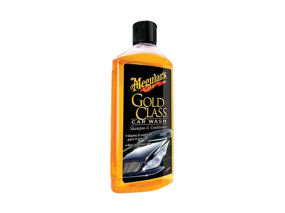 Finální Výprodej Meguiar‘s Gold Class Car Wash Shampoo & Conditioner - extra hustý autošampon s kondicionéry, 473 ml