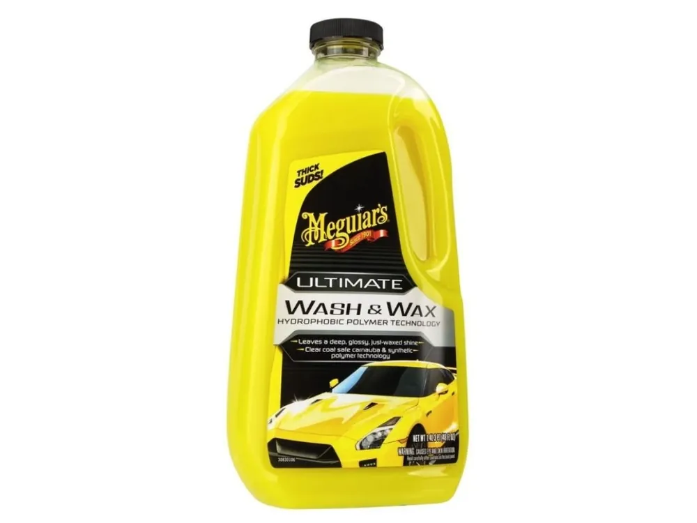 Meguiar‘s Ultimate Wash & Wax - luxusní, nejkoncentrovanější autošampon s příměsí karnauby a polymerů, 1420 ml Novinka