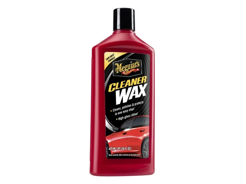 Meguiar‘s Cleaner Wax Liquid - tekutá, lehce abrazivní leštěnka s voskem, 473 ml Sleva
