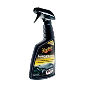 Nová Kolekce Meguiar‘s Supreme Shine Vinyl & Rubber Protectant - ochrana interiérových plastů, vysoký lesk, 473 ml