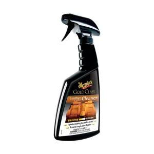 Sleva Meguiar‘s Gold Class Leather & Vinyl Cleaner - extra účinný čistič na přírodní i umělou kůži, 473 ml