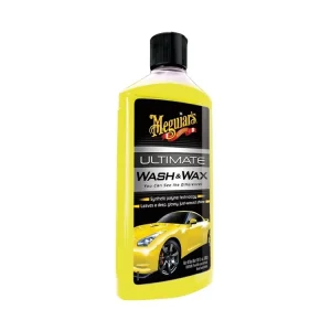 Cenová Bomba Meguiar‘s Ultimate Wash & Wax - luxusní, nejkoncentrovanější autošampon s příměsí karnauby a polymerů, 473 ml