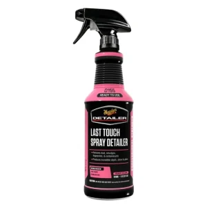 Meguiar‘s Last Touch Spray Detailer - detailer pro odstranění lehkých nečistot, lubrikaci laku a posílení lesku, 946 ml Rychlé Dodání